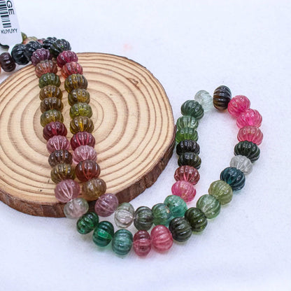 Rainbow Gemstone Beaded Necklace for Women | Hariom Creations