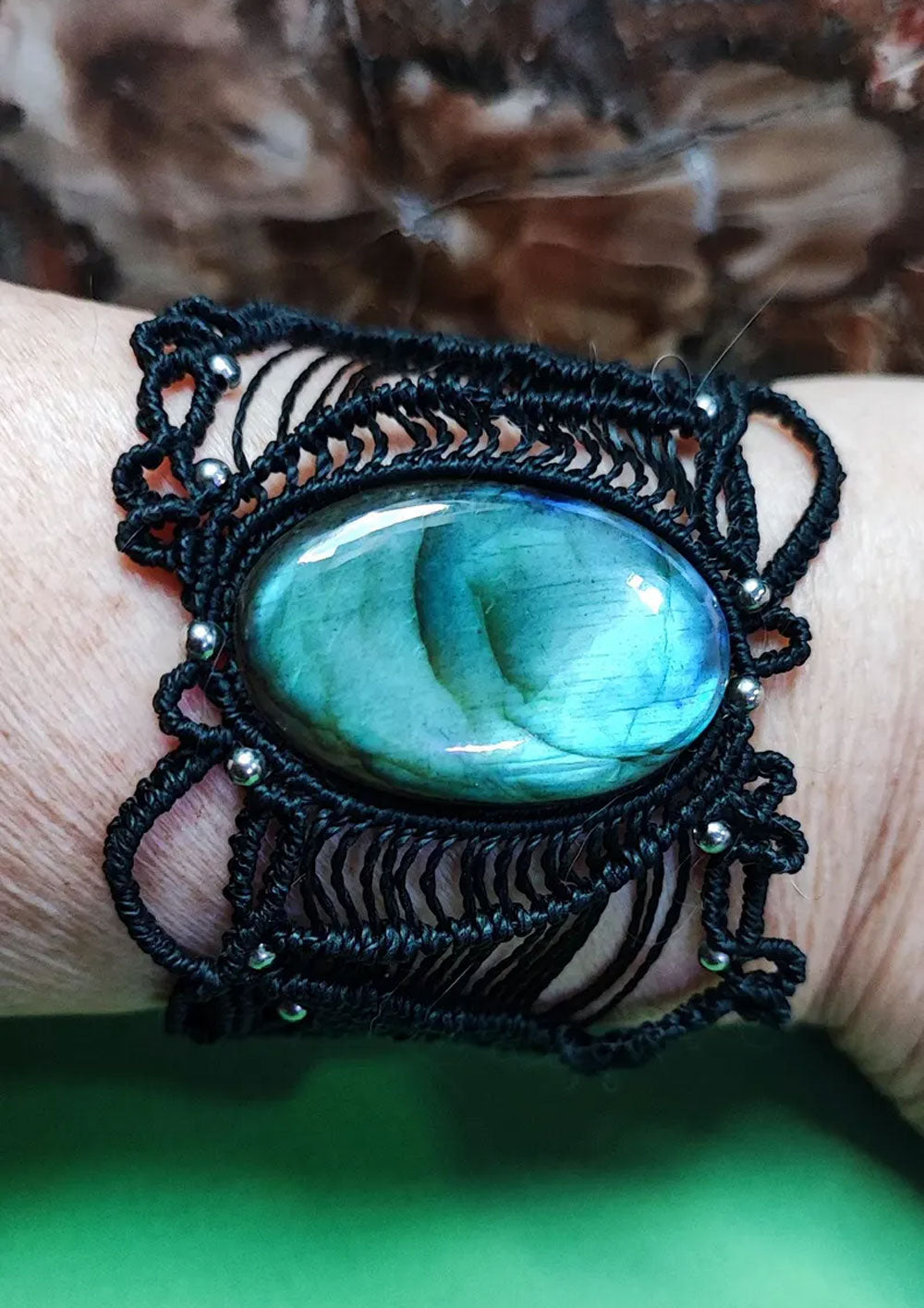 Handcrafted Macrame Bracelet | Unique Boho Style | Hari Om Creations