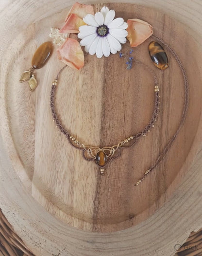 Handcrafted Macrame Gemstone Necklaces | Hari Om Creations