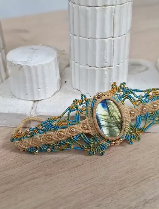 Macrame Jewelry Collections | Handmade Gemstone Bracelets